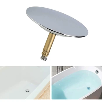 тапа за вана с диаметър 72 mm Универсален мивка за баня Кухненска мивка Подвижни Регулируеми Ръчно изкачване на Дренажна корк Инструменти