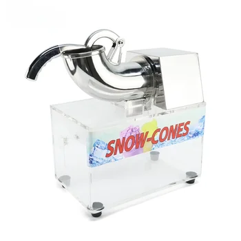 Търговска машина за производство на снежен конус 110, трошене на лед, бръснеща машина за ресторант