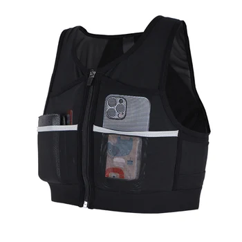 Универсален жилетка за маратон, крос-кънтри, чанти, еластичен лигавник за съхранение на неща, дишаща яке за спорт на открито, малък предмет.